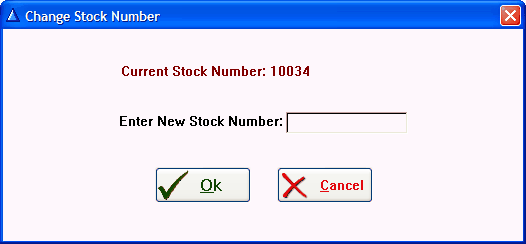 ChangeStockNumber