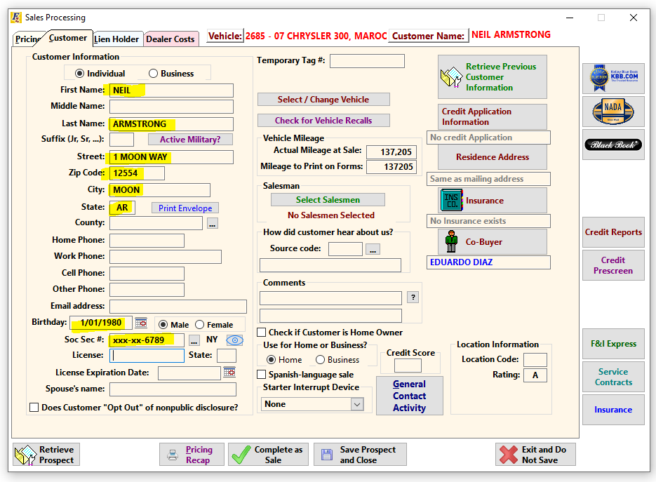 Sales > S-1 Enter Sales > Credit Reports in Frazer > 700 Credit ...