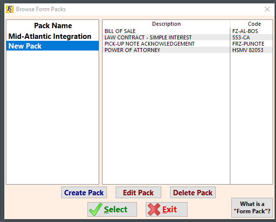 Form Packs Main 2