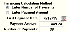 finance calculation