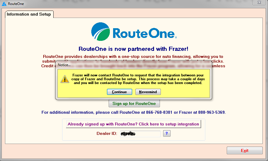 Route One Launch Screen 3